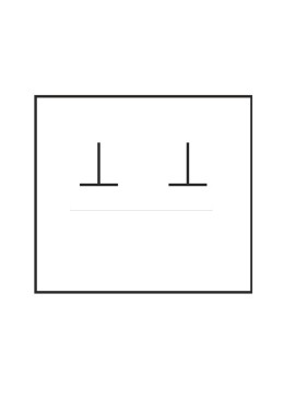 Estuche polipiel azul para pendientes de joyería bisutería joyas J-09-P-A