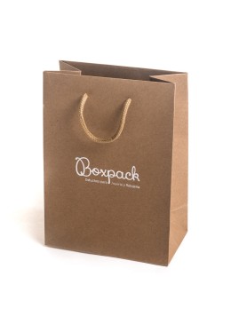 Bolsa de papel Kraft para joyería bisutería y relojería 180x250x100 mm BK-L