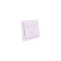 Pannello espositivo 120 x 100 mm CD-PF106 - microfibra Lilla chiaro MF-97