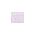 Painel expositor 120 x 100 mm CD-PF106 - microfibra Lilás claro MF-97