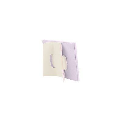 Panneau présentoir 120 x 100 mm CD-PF106 - microfibre Lilas clair MF-97