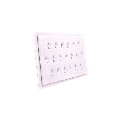 Panneau présentoir 240 x 160 mm CD-PF107 - microfibre Lilas clair MF-97
