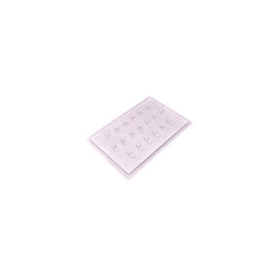 Displaypaneel 240 x 160 mm CD-PF107 - microvezel Lichtlila MF-97