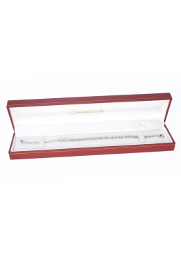 Estuche polipiel rojo para pulsera 223x51x27 mm. J-01-PE-R