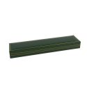 Estuche polipiel verde para pulsera 223x51x27 mm. J-01-PE-VE