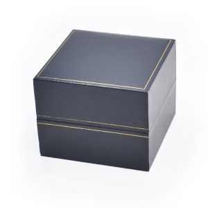 Blue faux leather case for watches, jewellery and accessories – J-18-R-A