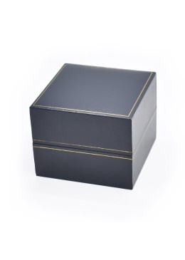 Estuche polipiel azul para reloj de joyería bisutería joyas J-18-R-A