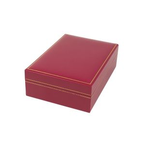 Astuccio in similpelle per medaglia con cordoncino, rosso 110 x 155 x 50 mm J-15-MC-R
