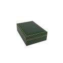 Estuche polipiel verde para medalla con cordon 110x155x50 mm. J-15-MC-VE
