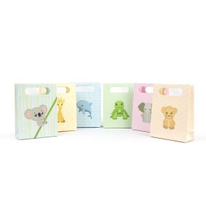Kinder-Papiertragetaschen für Schmuck im Set 110 x 150 x 50 mm B-AN