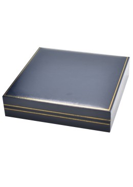 Estuche polipiel azul para arras 162x162x37 mm. J-02-A20-A