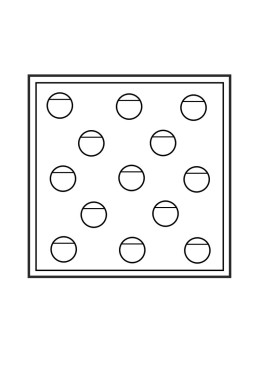 Estuche polipiel rojo para arras de joyería bisutería joyas J-02-A20-R