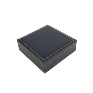 Écrin en simili-cuir bleu pour médaille avec cordon 160 x 160 x 53 mm J-02-MC-A