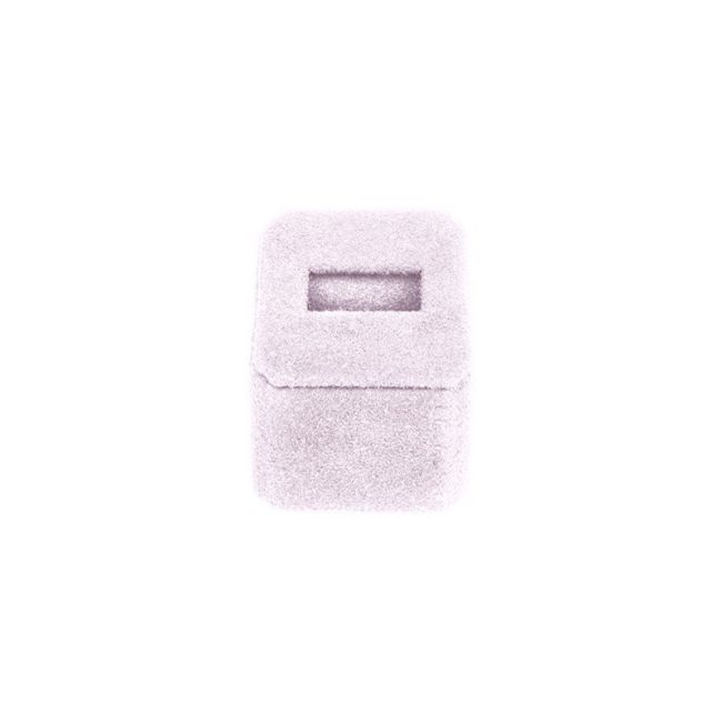 Ring Display 36 x 36 x 37 mm CD-S101 - microfiber Light Lilac MF-97