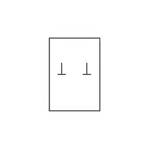 Black faux leather case for earrings, costume jewellery and jewellery – C-3-P