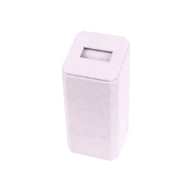 Ring-Display 36 x 36 x 77 mm CD-S103 - Mikrofaser Helllila MF-97