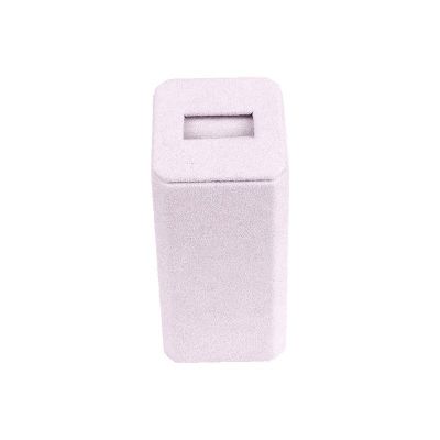 Expositor para anel 36 x 36 x 77 mm CD-S103 - microfibra Lilás claro MF-97
