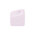 Espositore per anelli 38 x 38 x 30 mm CD-S111 - microfibra Lilla chiaro MF-97