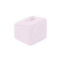 Espositore per anelli 38 x 38 x 30 mm CD-S111 - microfibra Lilla chiaro MF-97