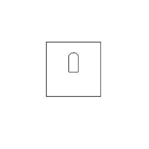 Black faux leather case for jewellery rings – C-10-SP