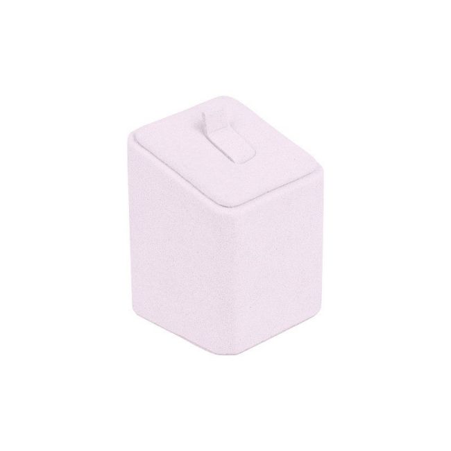 Expositor para anel 38 x 38 x 50 mm CD-S113 - microfibra Lilás claro MF-97