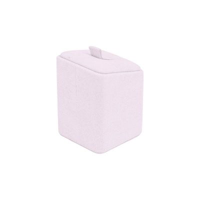 Espositore per anelli 38 x 38 x 50 mm CD-S113 - microfibra Lilla chiaro MF-97