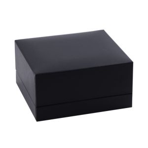 Estojo para bracelete de relógio em pele sintética, preto 90 x 80 x 44 mm C-9-A