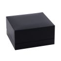 Leatherette watch bracelet box, black 90 x 80 x 44 mm C-9-A