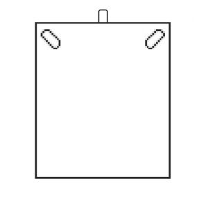 Schwarzes Etui aus Kunstleder für Halsketten, Modeschmuck und Schmuckstücke C-15-C