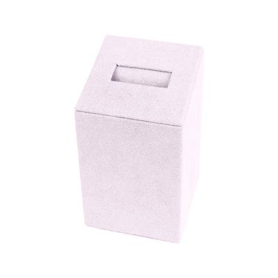 Expositor para anel 46 x 46 x 77 mm CD-S123 - microfibra Lilás claro MF-97