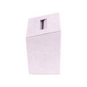 Espositore per anelli 46 x 46 x 77 mm CD-S123 - microfibra Lilla chiaro MF-97