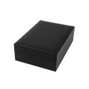 Estuche polipiel negro para medalla con cordon 110x155x50 mm. C-15-MC