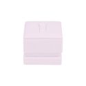 Espositore per anelli 50 x 50 x 35 mm CD-S141 - microfibra Lilla chiaro MF-97