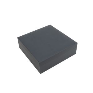 Écrin en simili-cuir noir pour médaille avec cordon 160 x 160 x 53 mm C-7-MC