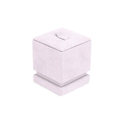 Ring-Display 50 x 50 x 55 mm CD-S142 - Mikrofaser Helllila MF-97