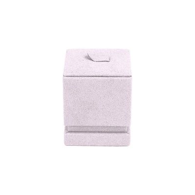 Expositor para anel 50 x 50 x 55 mm CD-S142 - microfibra Lilás claro MF-97
