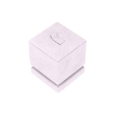 Ring Display 50 x 50 x 55 mm CD-S142 - microfiber Light Lilac MF-97