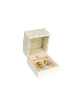 ESTUCHE PARA PENDIENTES COLOR BLANCO ROTO 62x67x56 Mm. WD-1-P