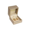 ESTUCHE PARA PENDIENTES COLOR CHAMPAGNE 62x67x56 Mm. MT-1-P