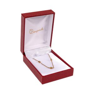 Estuche para colgante de joyería bisutería 60X80X32 mm rojo LZ-3-C