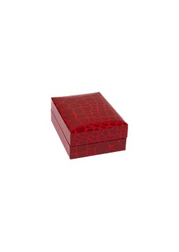 Estuche para colgante de joyería bisutería 60X80X32 mm rojo CR-3-C