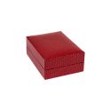 Estuche para pendientes de joyería bisutería 60X80X32 mm rojo LZ-3-P