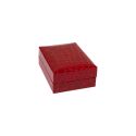 Estuche para pendientes de joyería bisutería 60X80X32 mm rojo CR-3-P