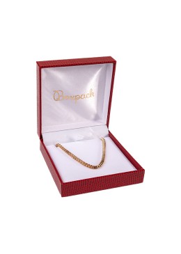 Estuche para colgante de joyería bisutería 86X91X32 mm rojo LZ-4-C