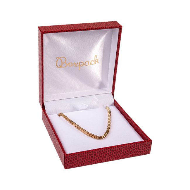 Estuche para colgante de joyería bisutería 86X91X32 mm rojo LZ-4-C