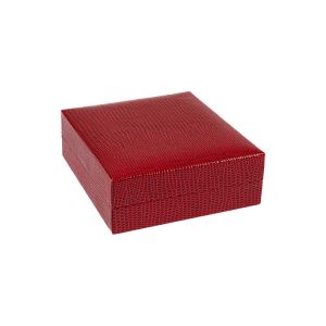 Estuche para colgante de joyería bisutería 86X91X32 mm rojo LZ-4-C