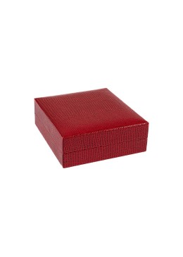 Estuche para colgante de joyería bisutería 86X91X32 mm rojo LZ-4-C