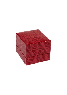 Estuche para anillo de joyería bisutería 47X52X41 mm rojo LZ-2-S