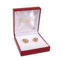 Earring box, red 86 x 91 x 32 mm LZ-4-P