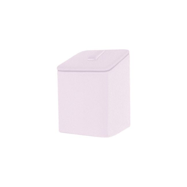 Présentoir à bague 50 x 50 x 68 mm CD-S162 - microfibre Lilas clair MF-97